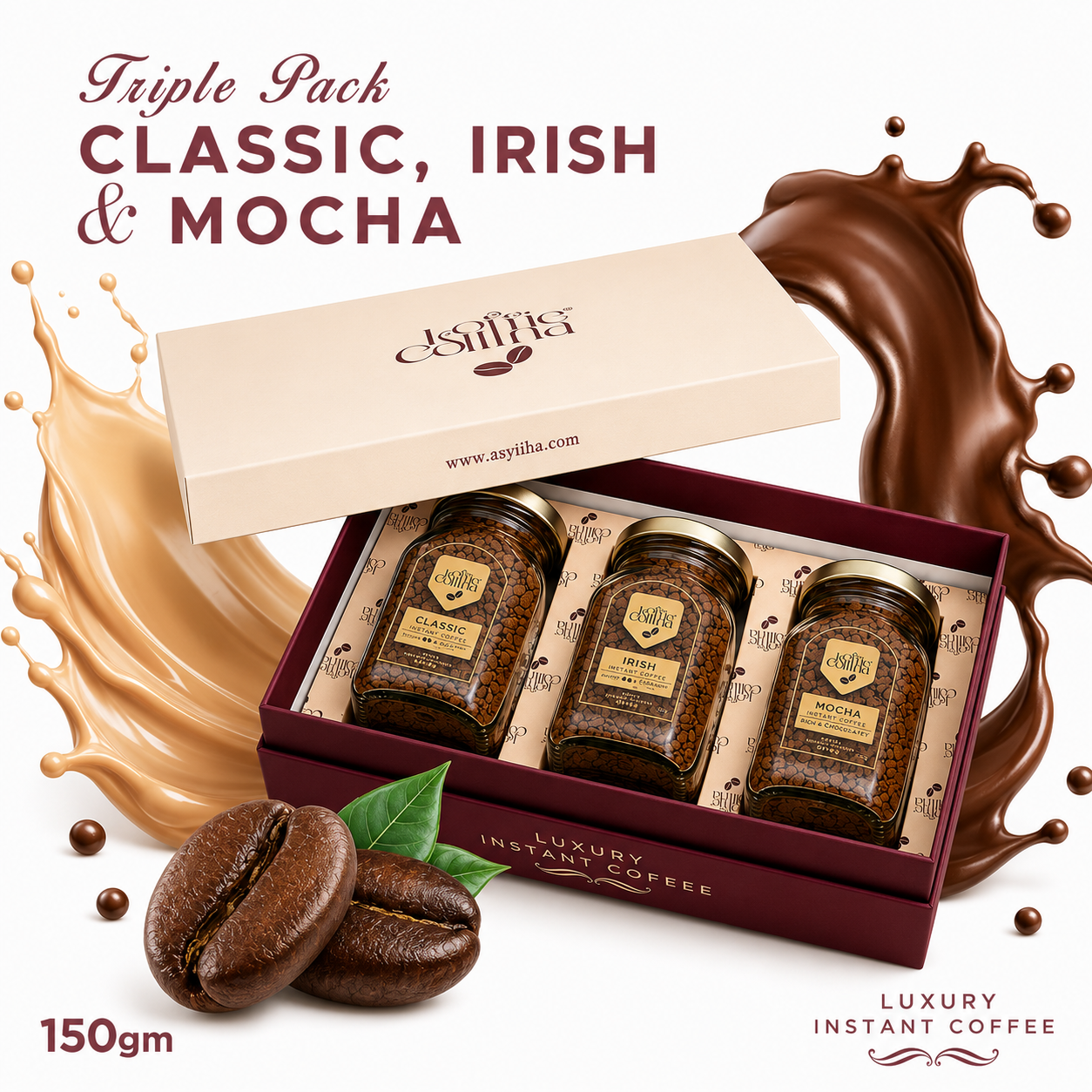 Triple Pack – Classic, Irish & Mocha — product shot