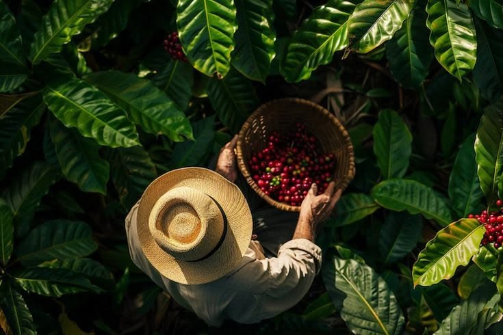 Archive photo of the first harvest